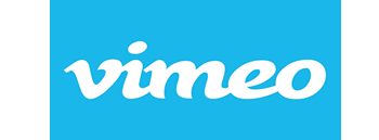 Vimeo logo - link to past radio shows